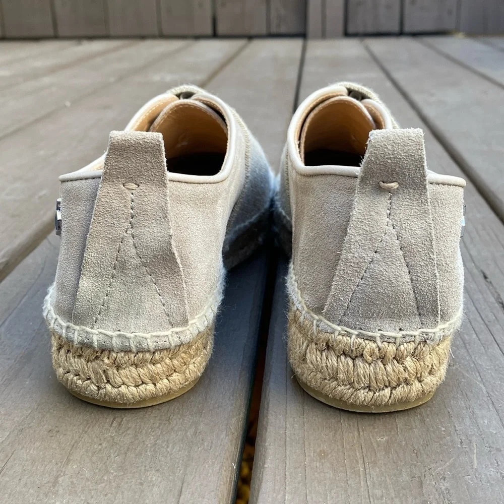 Rag & Bone - Nina Suede Espadrille in Smoke size 7.5